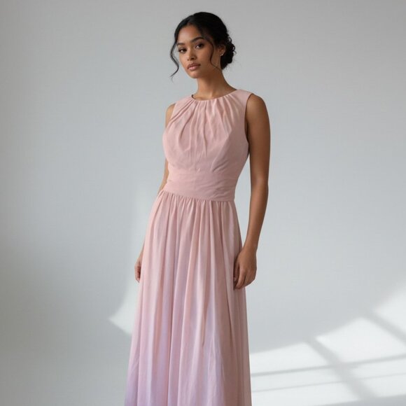 NWT Pink Chiffon Dress